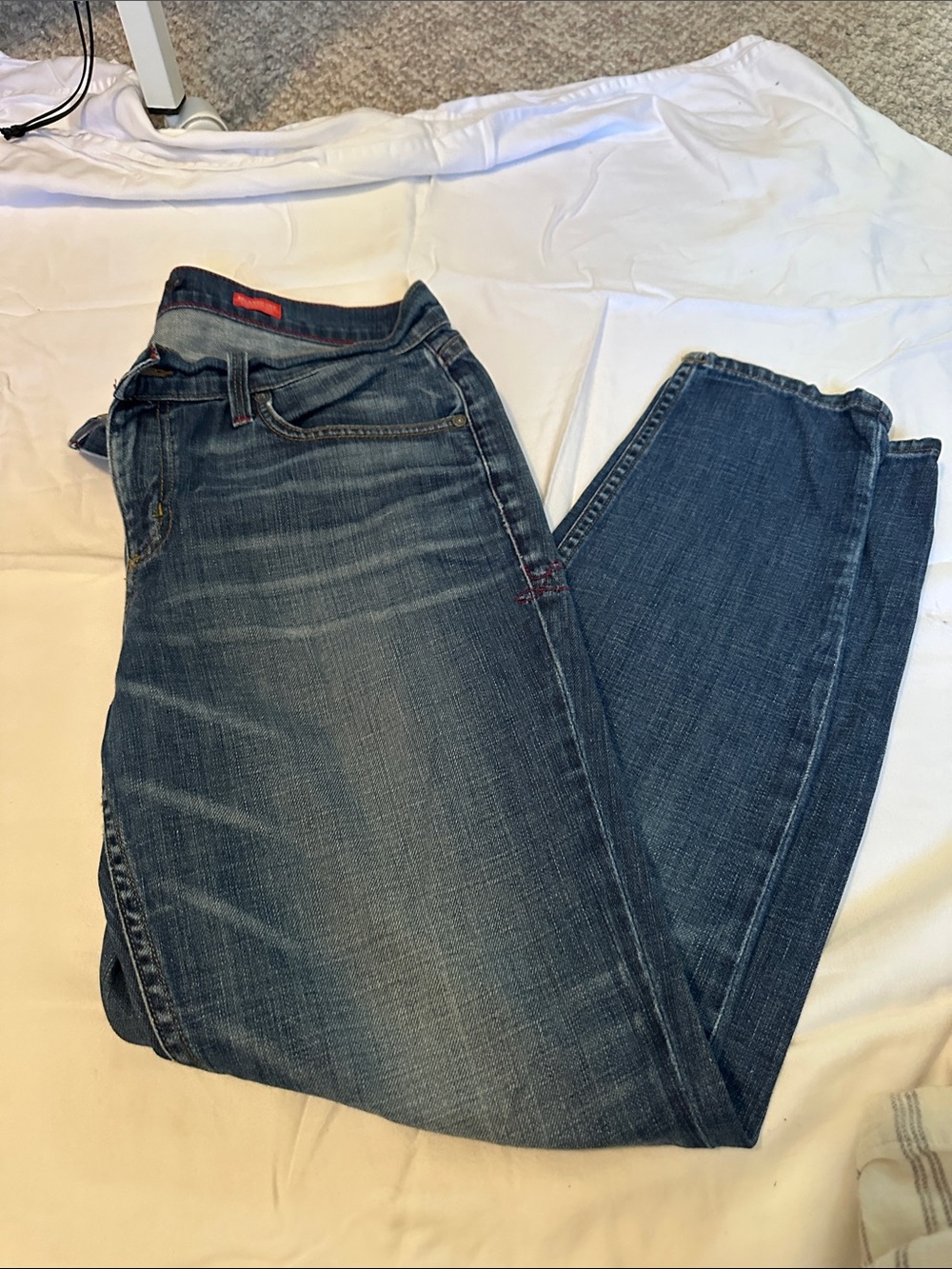 Level 99 Women's Blue Straight Leg Jeans
